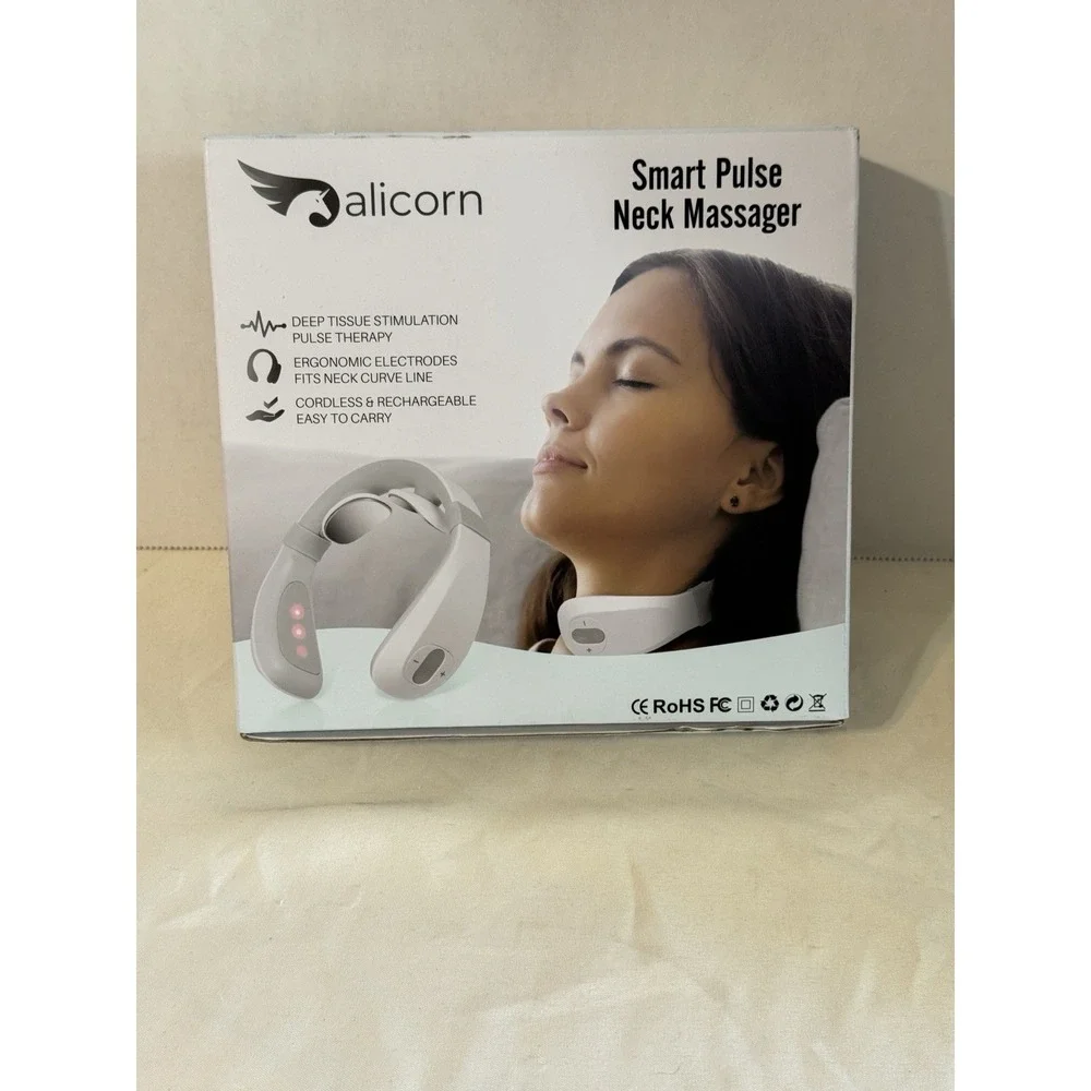 Alicorn Smart Pulse Neck Massager ST-304‎ Heated Wireless Rechargeable